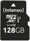 Preview: INTENSO Micro SDXC Card PREMIUM 128GB 3423491 with adapter, UHS-I