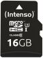 Preview: INTENSO Micro SDHC Card PRO 16GB 3433470 with adapter, UHS-I