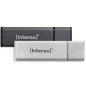 Preview: INTENSO USB-Stick Alu Line 32GB 3521480 USB 2.0 double pack