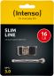 Preview: INTENSO USB-Stick Slim Line 16GB 3532470 USB 3.0