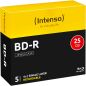 Preview: INTENSO BD-R Jewel 25GB 5001215 4x 5 Pcs