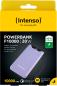 Preview: INTENSO Power Bank F10000 Purple 7332033 10000 mAh