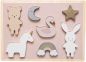 Preview: JABADABADO Steckpuzzle Einhorn T270 29x21cm