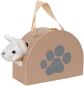 Preview: JABADABADO Hund in Tasche W7191 22x16 cm