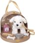 Preview: JABADABADO Hund in Tasche W7191 22x16 cm