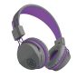 Preview: JLAB JBuddies Studio Kids On-Ear IEUHBSTUDIORGRYPRPL4 Wireless, Grey/Purple