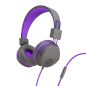 Preview: JLAB JBuddies Studio Kids On-Ear IEUHJKSTUDIORGRYPRP6 Wired, Grey/Purple