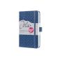 Preview: JOLIE Wochenkalender A6 2024 J4100 indigo blue, 2S/1W, d/gb/f/nl