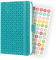 Preview: JOLIE Wochenkalender A6 2024 J4102 aqua green,2S/1W,d/gb/f/nl