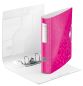 Preview: LEITZ Ordner 180° WOW 5cm 11070023 pink A4