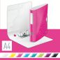 Preview: LEITZ Ordner 180° WOW 5cm 11070023 pink A4