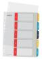 Preview: LEITZ Register Cosy PP multicolor A4 1240-00-00 Zahlen 1-5