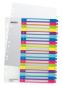 Preview: LEITZ Register PC-beschriftbar A4+ 12450000 WOW, 1-20 multicolor