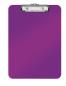 Preview: LEITZ Klemmbrett WOW PS A4 39710062 violet 80 Blatt