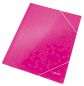 Preview: LEITZ Eckspannermappe WOW A4 39820023 pink