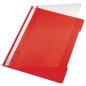 Preview: LEITZ Standard Plastik-Hefter A4 41910025 rot