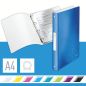 Preview: LEITZ Ringbuch WOW PP A4 42580036 blau 25mm