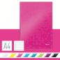 Preview: LEITZ Notizbuch WOW A4 46251023 liniert, 90g pink