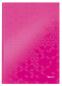 Preview: LEITZ Notizbuch WOW A4 46251023 liniert, 90g pink