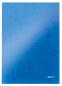 Preview: LEITZ Notizbuch WOW A4 46251036 liniert, 90g blau