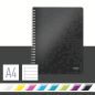 Preview: LEITZ Collegeblock WOW PP A4 4637-00-95 schwarz liniert