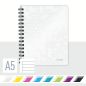 Preview: LEITZ Collegeblock WOW PP A5 4639-00-01 weiss liniert