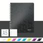 Preview: LEITZ Collegeblock WOW PP A5 4639-00-95 schwarz liniert