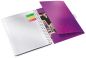 Preview: LEITZ Spiralbuch WOW PP A4 46450062 violett 80 Blatt