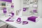 Preview: LEITZ Bürolocher NewNeXXt WOW 5.5mm 50082062 violett für 30 Blatt