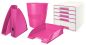 Preview: LEITZ Papierkorb WOW 15 Liter 52781023 pink