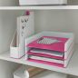 Preview: LEITZ Stehsammler WOW A4 53621023 pink