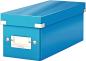 Preview: LEITZ Ablagebox CD Click&Store 60410036 145x135x360mm blau