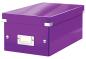 Preview: LEITZ Click & Store DVD-Box 60420062 violett 206x135x320mm