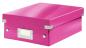 Preview: LEITZ Click&Store Box 220x100x285mm 60570023 pink