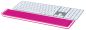 Preview: LEITZ Handgelenkauflage WOW 6523-00-23 weiss/pink