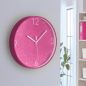 Preview: LEITZ Wanduhr WOW 29cm 9015-00-23 pink