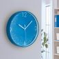 Preview: LEITZ Wanduhr WOW 29cm 9015-00-36 blau