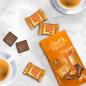 Preview: LINDT Squares Pralinés Milk-Caramel 461170 Thekensteller 750g