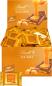 Preview: LINDT Squares Pralinés Milk-Caramel 461170 Thekensteller 750g