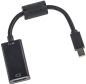 Preview: LINK2GO Adapter Mini Disp.-Port-HDMI AD4111BP male/female, 15cm