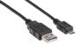 Preview: LINK2GO USB 2.0 Cable, A - Micro-B US2313KBB male/male, 2.0m