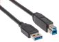 Preview: LINK2GO USB 3.0 Cable A-B US3213FBB male/male, 1.0m