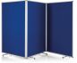 Preview: MAGNETOPLAN Präsentationswand mobil 1112003 3610x1800x370mm blau