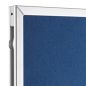 Preview: MAGNETOPLAN Design-Moderatorentafel Filz 1151303 blau, klappbar 1200x1500mm