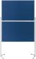 Preview: MAGNETOPLAN Design-Moderatorentafel Filz 1151303 blau, klappbar 1200x1500mm