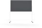 Preview: MAGNETOPLAN Design-Moderatorentafel VP 1181101 Filz, grau 1000x1800mm