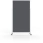 Preview: MAGNETOPLAN Design-Moderatorentafel VP 1181101 Filz, grau 1000x1800mm