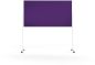 Preview: MAGNETOPLAN Design-Moderatorentafel VP 1181111 Filz, violett 1000x1800mm