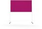 Preview: MAGNETOPLAN Design-Moderatorentafel VP 1181118 Filz, pink 1000x1800mm