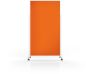 Preview: MAGNETOPLAN Design-Moderatorentafel VP 1181144 Filz, orange 1000x1800mm